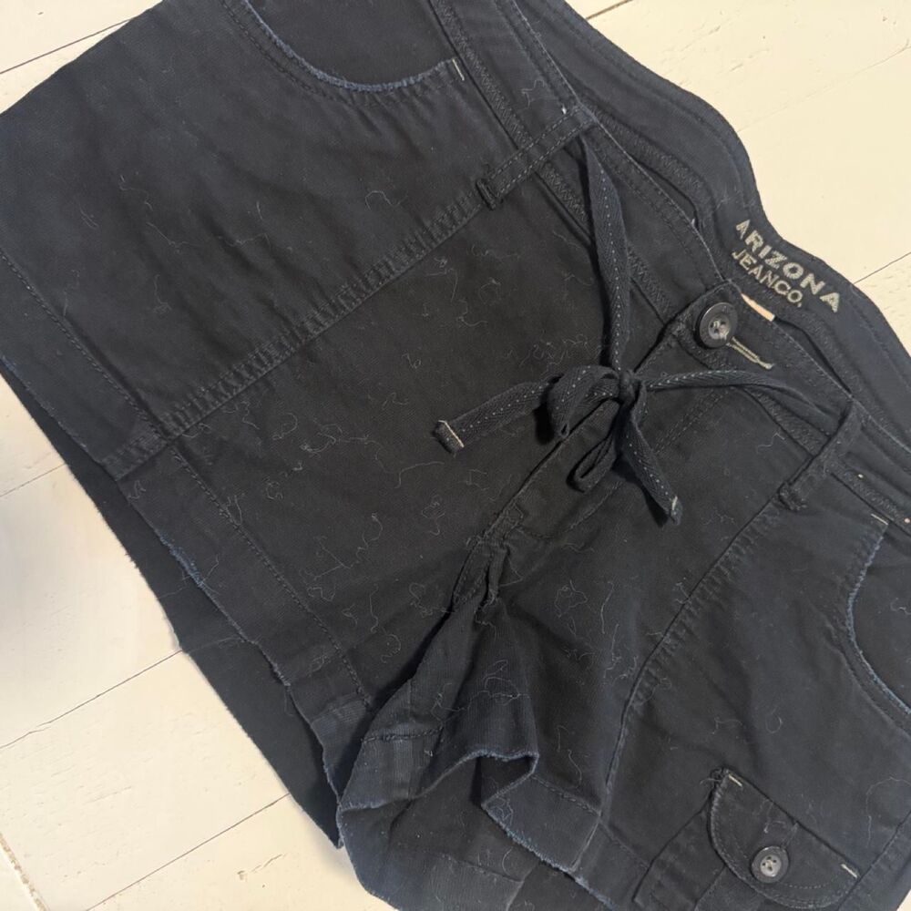 Arizona Women's Black and Navy Shorts